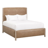Solid Wood Framed Queen Bed | Living Essentials Emmett