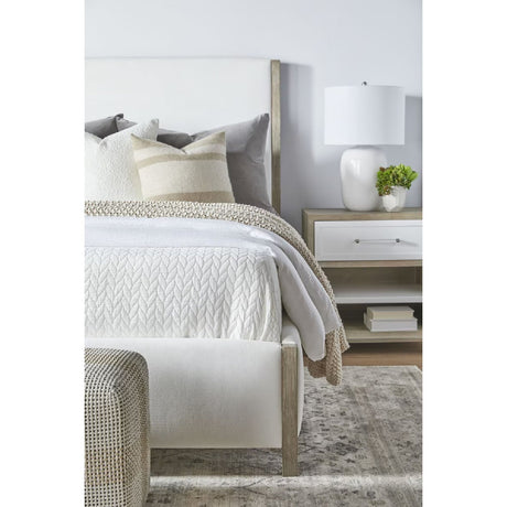 Solid Wood Framed Queen Bed | Living Essentials Emmett