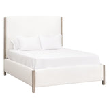 Solid Wood Framed Queen Bed | Living Essentials Emmett
