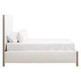 Solid Wood Framed Queen Bed | Living Essentials Emmett