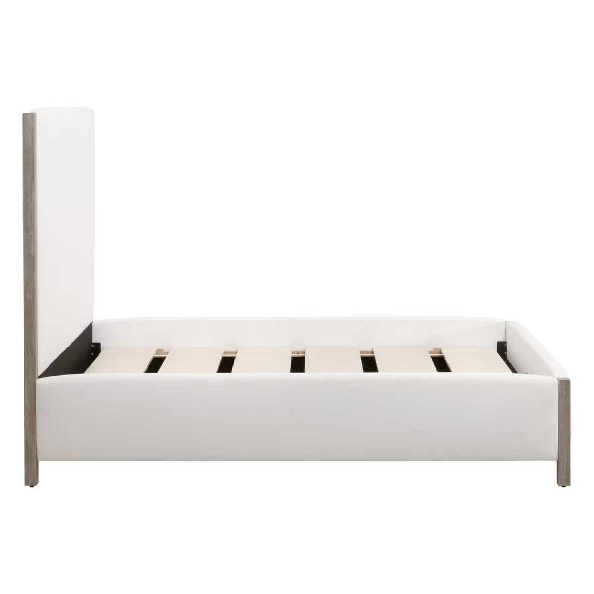 Solid Wood Framed Queen Bed | Living Essentials Emmett
