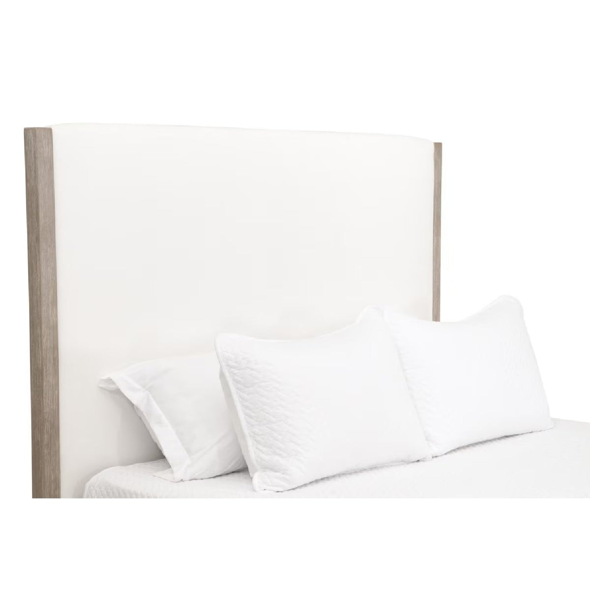 Solid Wood Framed Queen Bed | Living Essentials Emmett