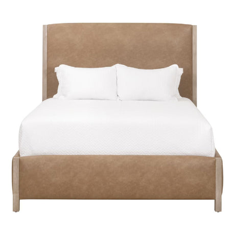 Solid Wood Framed King Bed | Living Essentials Emmett