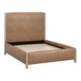 Solid Wood Framed King Bed | Living Essentials Emmett