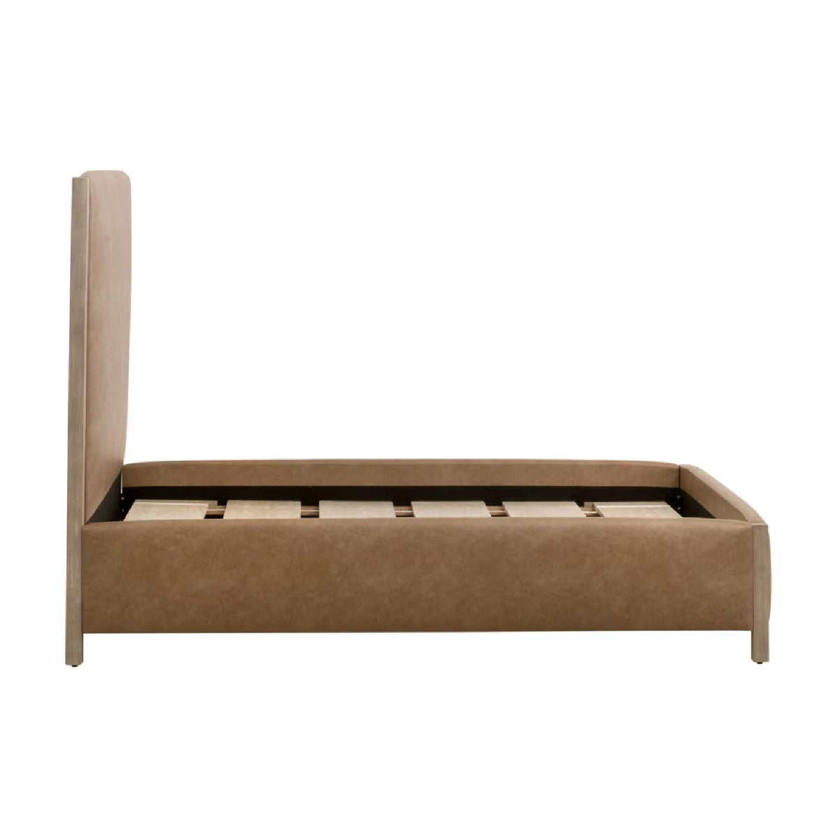 Solid Wood Framed King Bed | Living Essentials Emmett