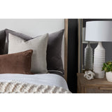 Solid Wood Framed King Bed | Living Essentials Emmett
