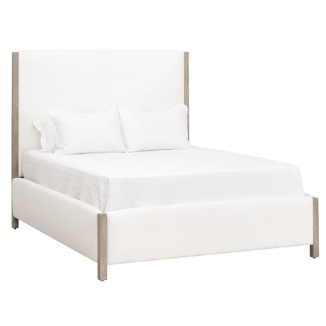 Solid Wood Framed King Bed | Living Essentials Emmett