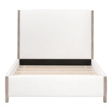Solid Wood Framed King Bed | Living Essentials Emmett