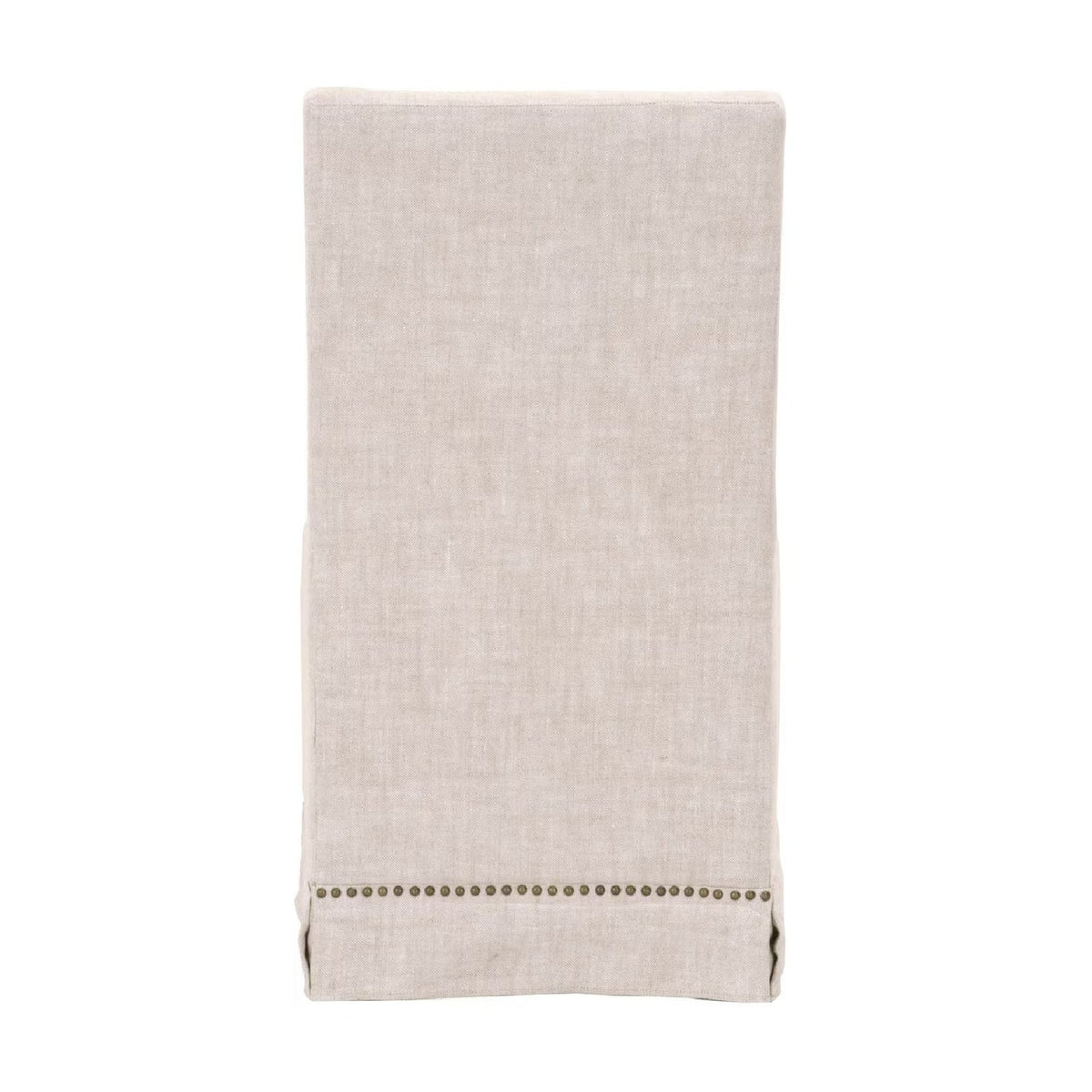 Modern European furniture - Cream Linen Skirted Dining Chairs (2) - www.oroa.com