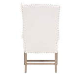 French Linen Wingback Accent Chair | Living Essentials Chateau