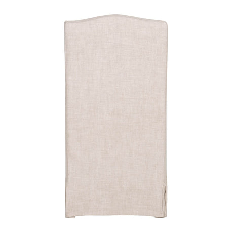 French Linen Skirted Dining Chairs (2) | Living Essentials Colette