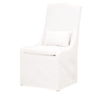 French Linen Skirted Dining Chairs (2) | Living Essentials Colette