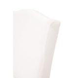French Linen Skirted Dining Chairs (2) | Living Essentials Colette