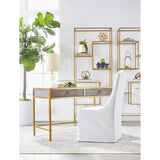 French Linen Skirted Dining Chairs (2) | Living Essentials Colette