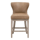Modern European furniture - Nail Tacked Swivel Counter Stool - www.oroa.com