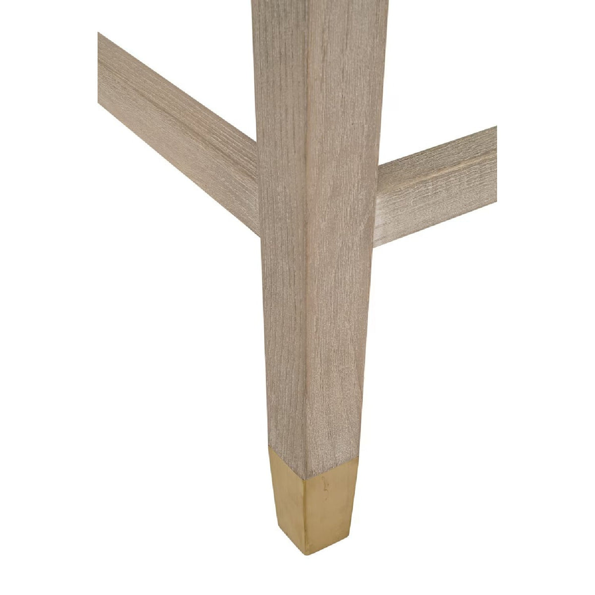 Vegan Leather Seat Counter Stool | Living Essentials Wyatt