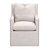Two-Toned Wheeled Lounge Chair | Living Essentials Harmony