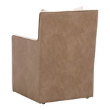 Two-Toned Wheeled Lounge Chair | Living Essentials Harmony