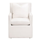 Two-Toned Wheeled Lounge Chair | Living Essentials Harmony