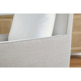 Two-Toned Wheeled Lounge Chair | Living Essentials Harmony
