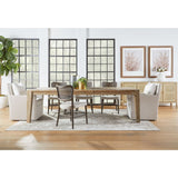 Two-Toned Wheeled Lounge Chair | Living Essentials Harmony