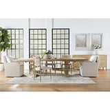 Two-Toned Wheeled Lounge Chair | Living Essentials Harmony