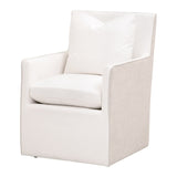 Two-Toned Wheeled Lounge Chair | Living Essentials Harmony