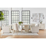 Two-Toned Wheeled Lounge Chair | Living Essentials Harmony