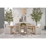 Two-Toned Wheeled Lounge Chair | Living Essentials Harmony