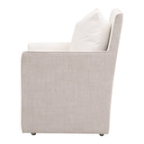 Two-Toned Wheeled Lounge Chair | Living Essentials Harmony