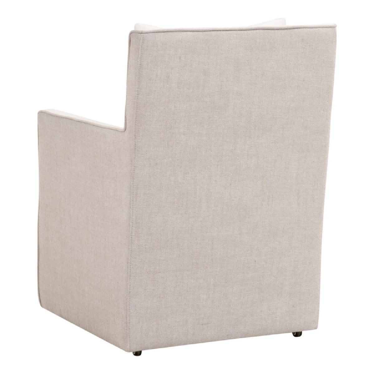 Two-Toned Wheeled Lounge Chair | Living Essentials Harmony