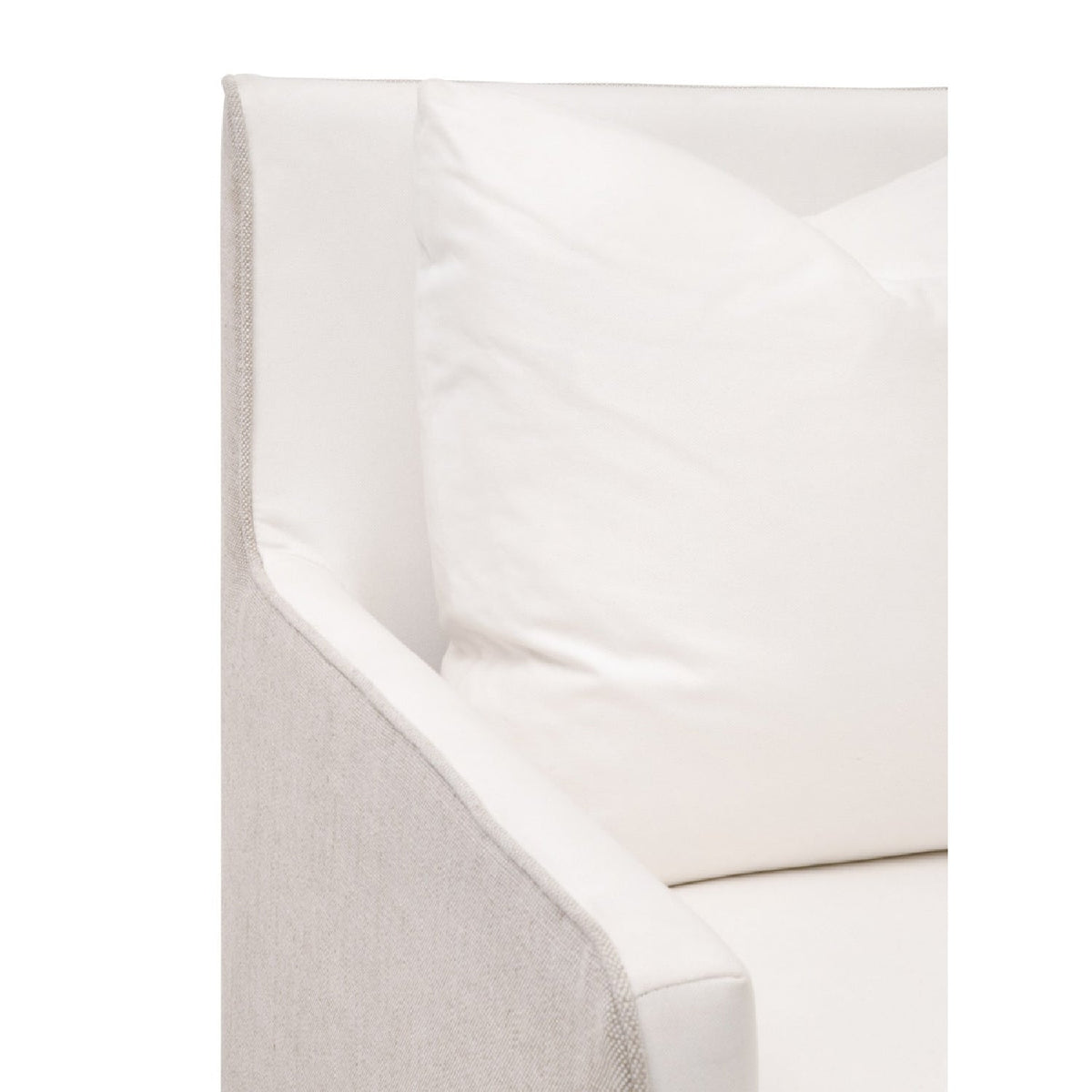 Two-Toned Wheeled Lounge Chair | Living Essentials Harmony