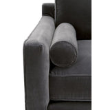Velvet Modern Loveseat | Living Essentials Parker