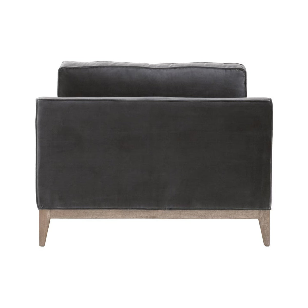 Velvet Modern Loveseat | Living Essentials Parker