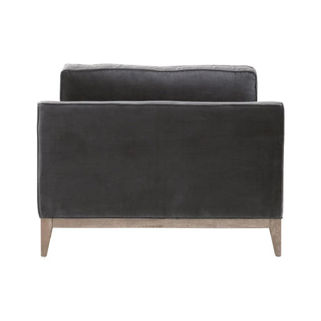 Velvet Modern Loveseat | Living Essentials Parker