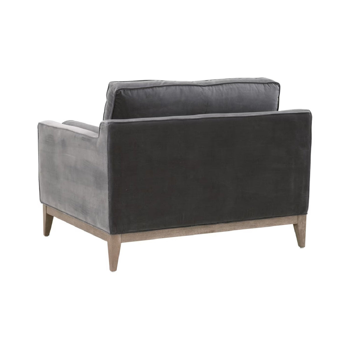 Velvet Modern Loveseat | Living Essentials Parker