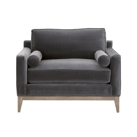 Velvet Modern Loveseat | Living Essentials Parker
