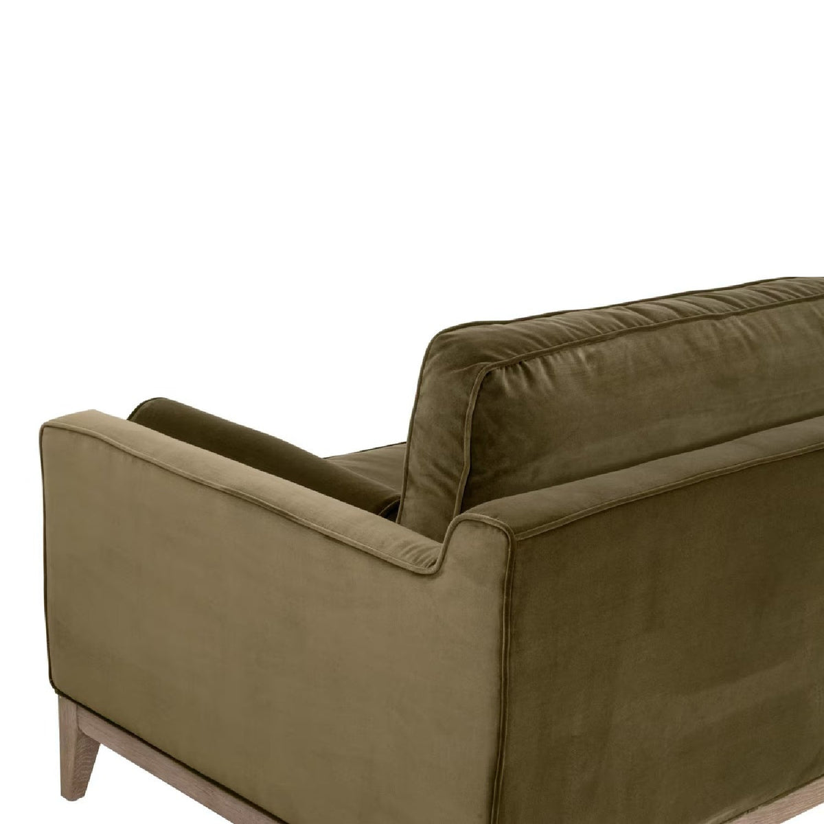 Velvet Modern Loveseat | Living Essentials Parker
