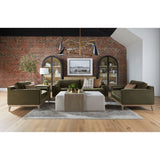 Velvet Modern Loveseat | Living Essentials Parker