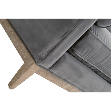 Velvet Modern Sofa | Living Essentials Parker