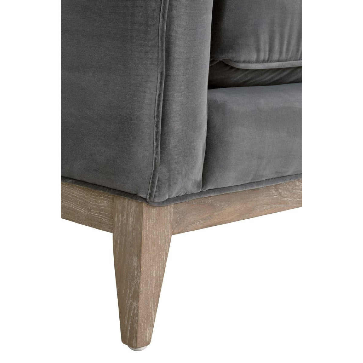 Velvet Modern Sofa | Living Essentials Parker