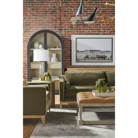 Velvet Modern Sofa | Living Essentials Parker