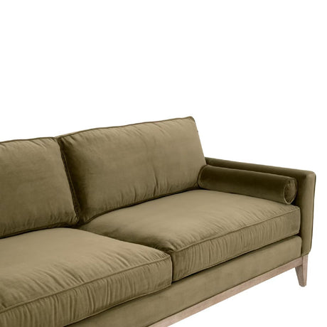 Velvet Modern Sofa | Living Essentials Parker