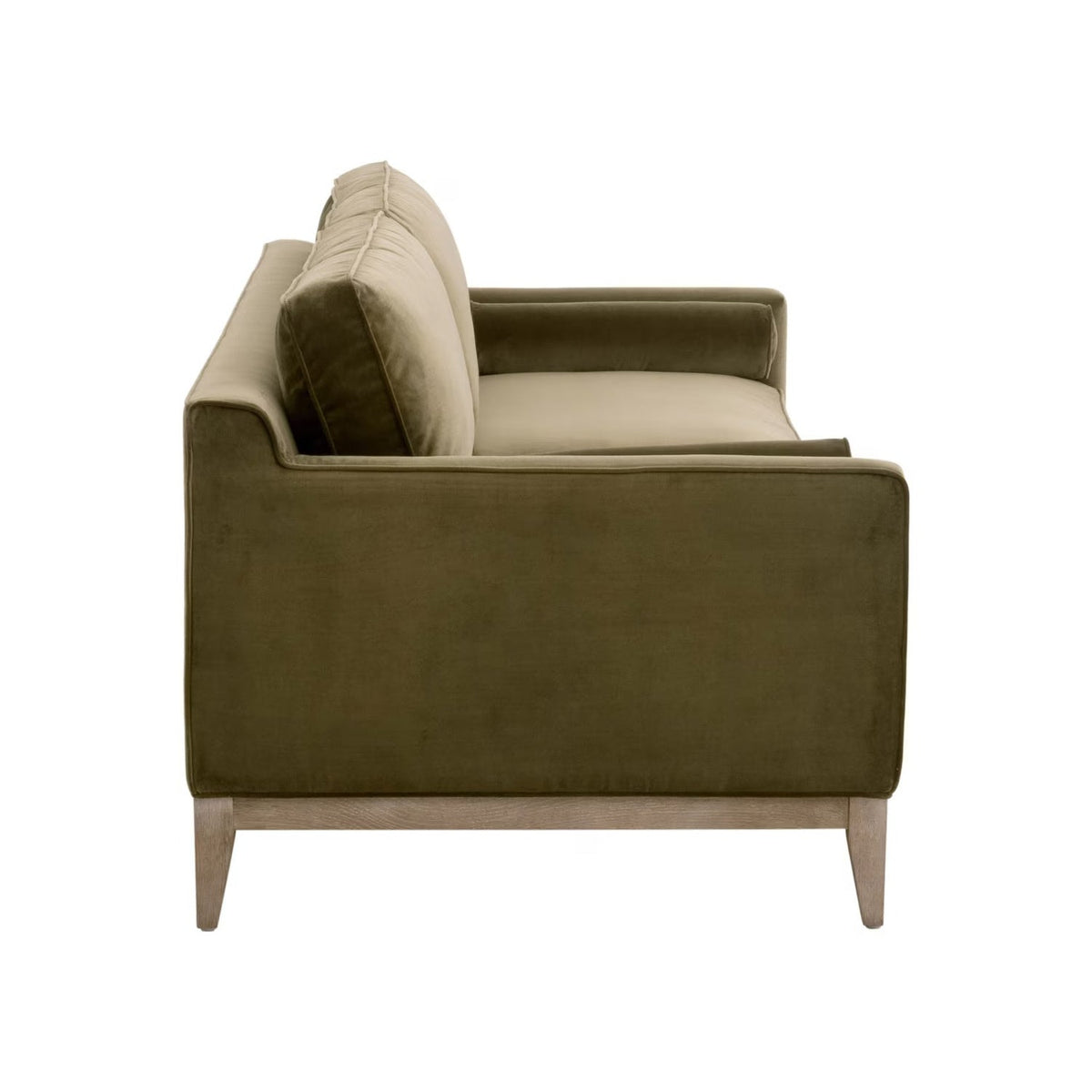 Velvet Modern Sofa | Living Essentials Parker