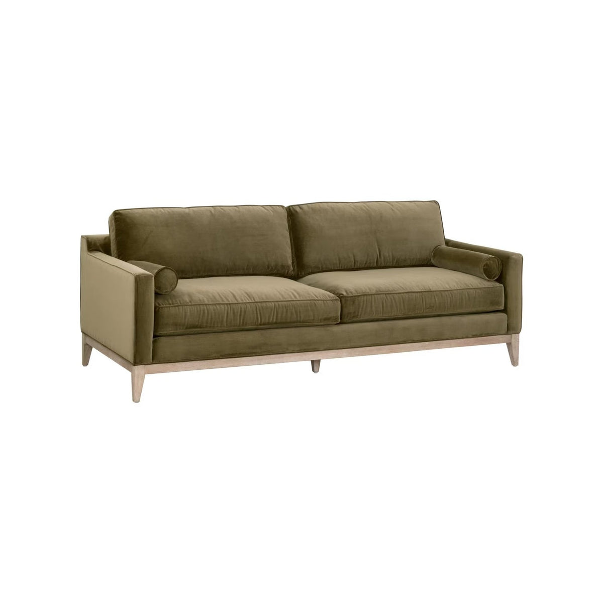 Velvet Modern Sofa | Living Essentials Parker
