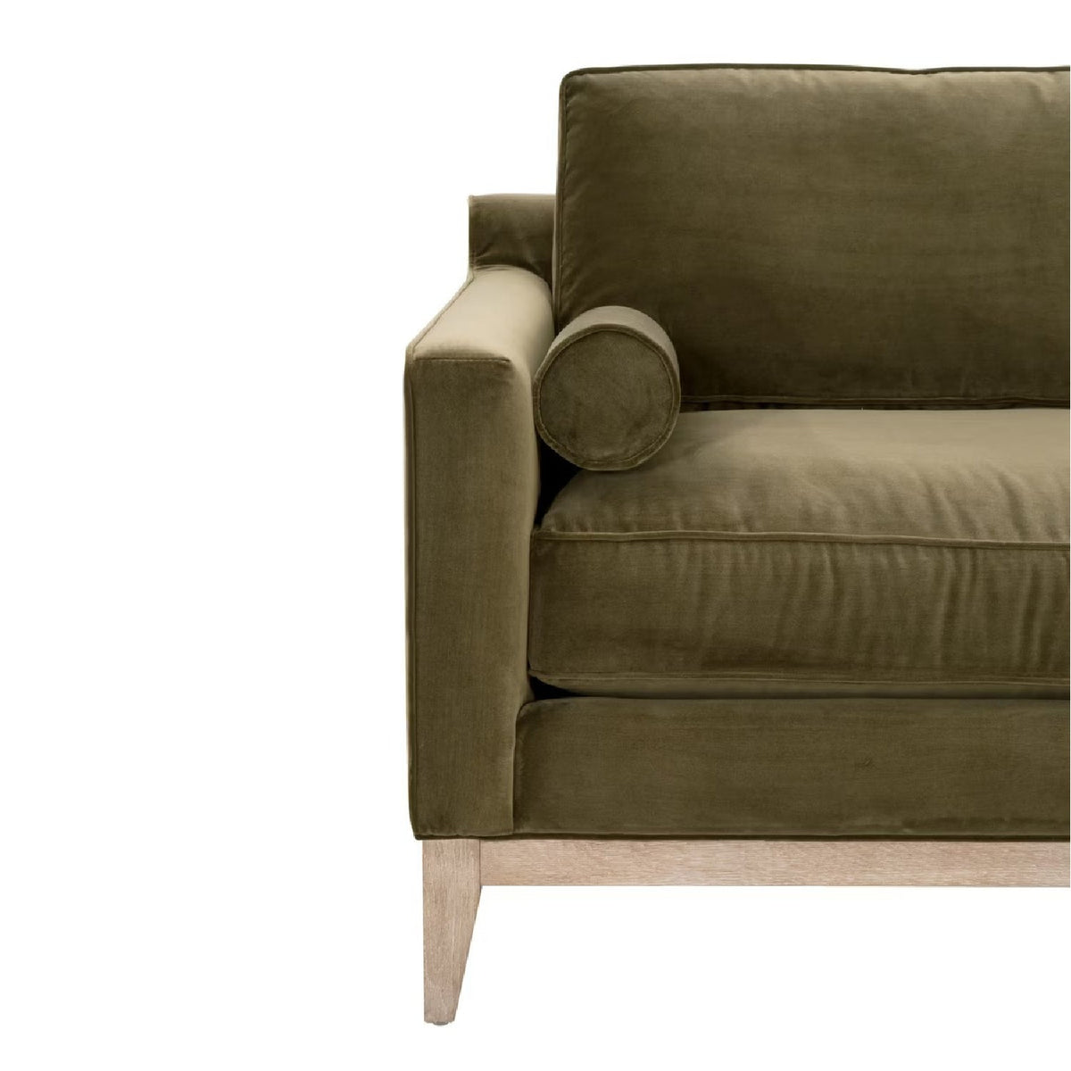 Velvet Modern Sofa | Living Essentials Parker