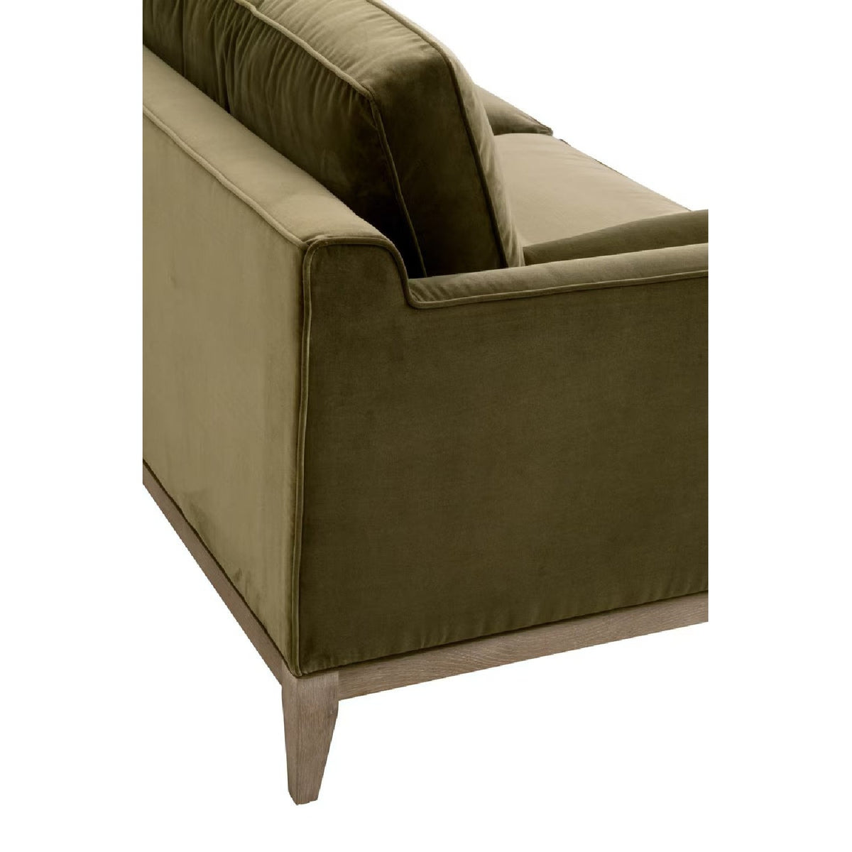 Velvet Modern Sofa | Living Essentials Parker
