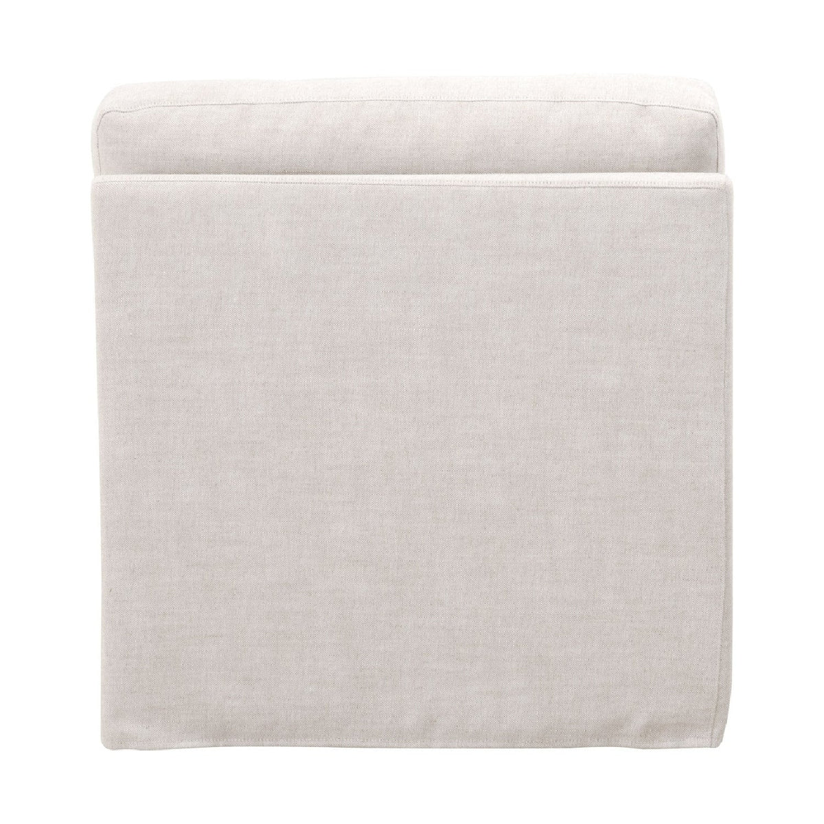 Modern European furniture - Cream Skirted Modular Accent Chair - www.oroa.com