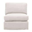 Modern European furniture - Cream Skirted Modular Accent Chair - www.oroa.com