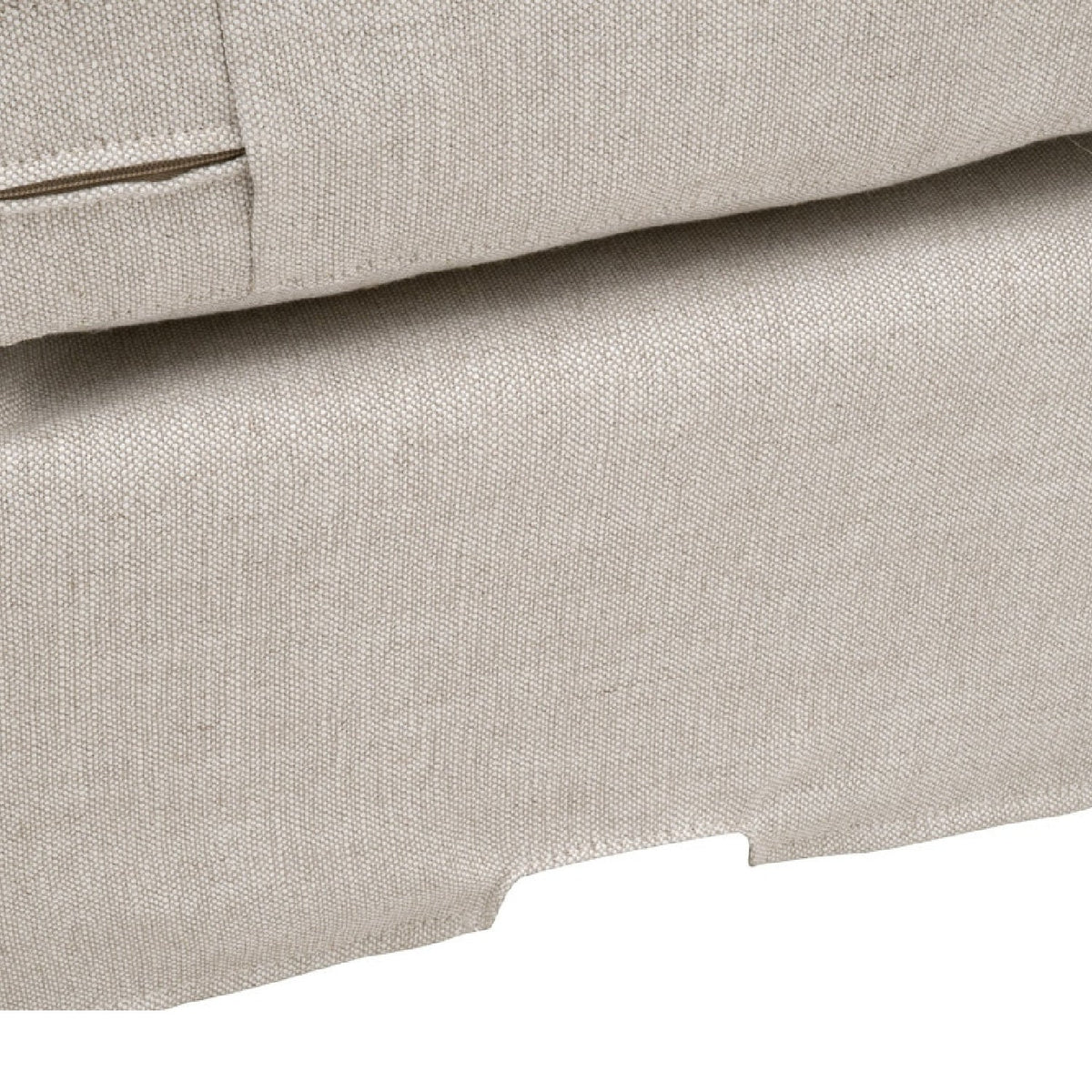 Modern European furniture - Cream Skirted Modular Accent Chair - www.oroa.com